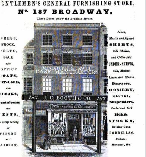 1845 New York City Store Front