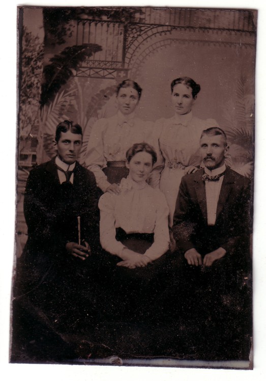 Sanders - Fryher Photo - tin type photo - prior to 1900