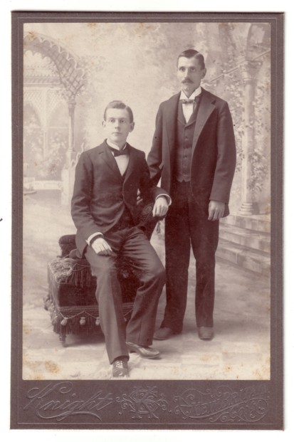 Sanders - Fryher Photo - cabinet card - prior to 1900