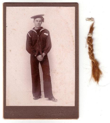 James Joseph Sanders Sailor's uniform